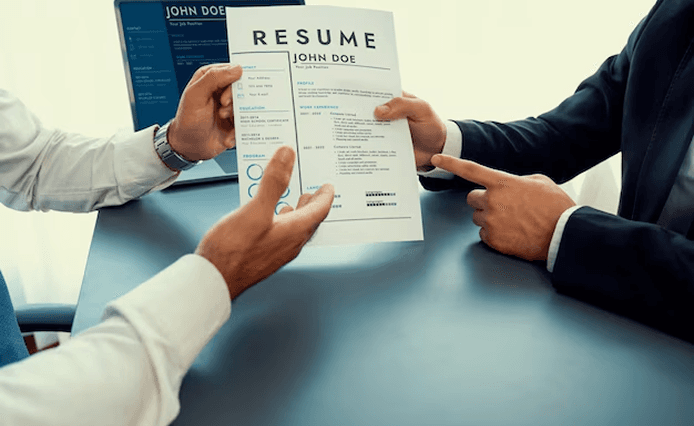CV writing services